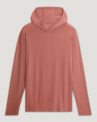 Men's Bamboo Shade Hoodie - Heather Red Clay