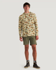 Men's Bamboo Shade Hoodie - Vintage Camo
