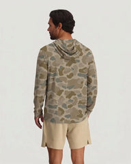 Men's Elevate Lightweight Hoodie - Vintage Camo Desert Tan