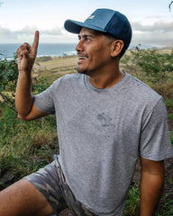 Men's Elevate Lightweight Tee - Heather Grey