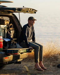 Men's Waffle Crew - Sandstone