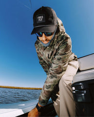 Logo Performance Hat - Windward Blue