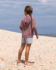 Toddler Bamboo Shade Hoodie - Pacific Blue