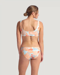 Women's Wavebound Bikini Bottom - Calypso Print Light Coral