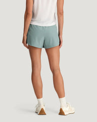 Women's Bamboo-Lined Active Breeze Short – 3" - Ocean Mist
