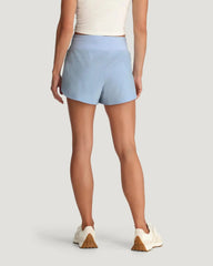 Women's Bamboo-Lined Active Breeze Short – 3" - Clear Sky