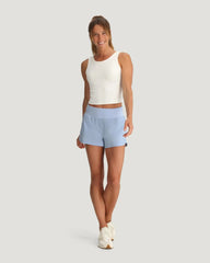 Women's Bamboo-Lined Active Breeze Short – 3" - Clear Sky