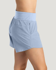 Women's Bamboo-Lined Active Breeze Short – 5" - Clear Sky