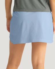 Women's Bamboo-Lined Active Breeze Skort – 15" - Clear Sky