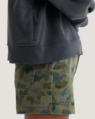 Women's Bamboo Northcoast Fleece Crew - Storm Cloud