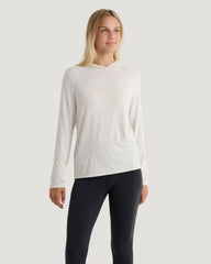 Women's Bamboo Shade Hoodie II - Off White Heather