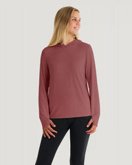 Women's Bamboo Shade Hoodie II - Plum
