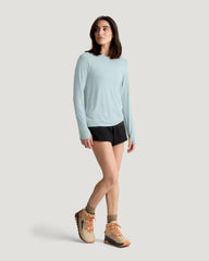 Women's Bamboo Shade Long Sleeve II - Tropic Sea
