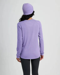 Women's Bamboo Shade Long Sleeve II - Bright Lavender