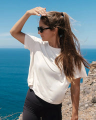 Women's Elevate Lightweight Tee - Bright White