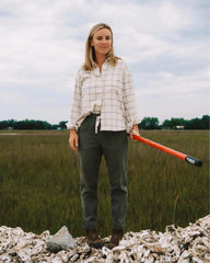 Women's Pacifica Twill Pant - Black Sand