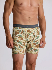 Men's Bamboo Motion Boxer Brief - Vintage Camo